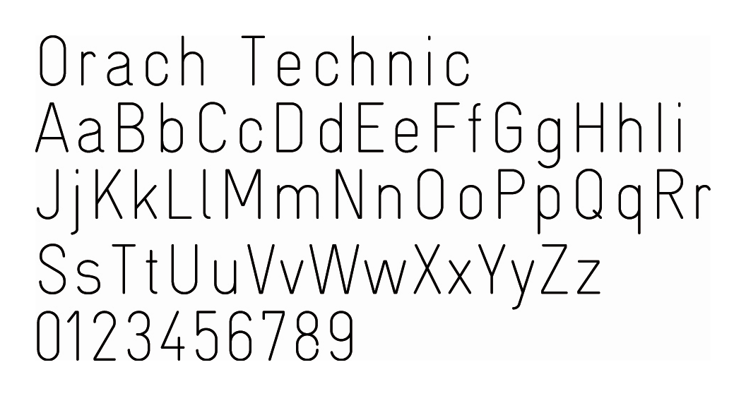 single line fonts
